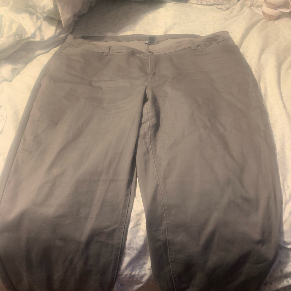 Grey jeans